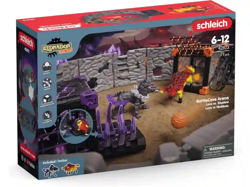 Schleich® 42673 Battlecave: Lava Contra Sombra