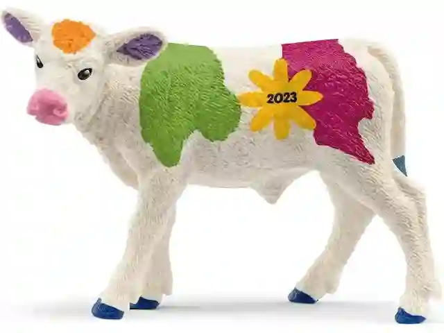 Schleich® 72207 Ternera Primaveral de Colores