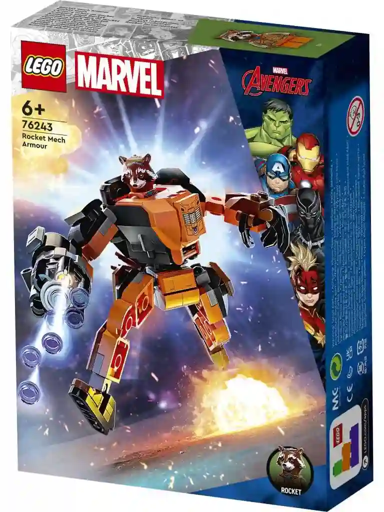 LEGO® 76243 Armadura Robótica de Rocket