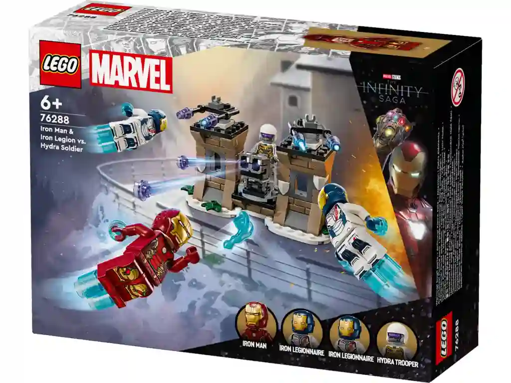 LEGO® 76288 Iron Man y Legión de Hierro vs. Soldado de Hydra