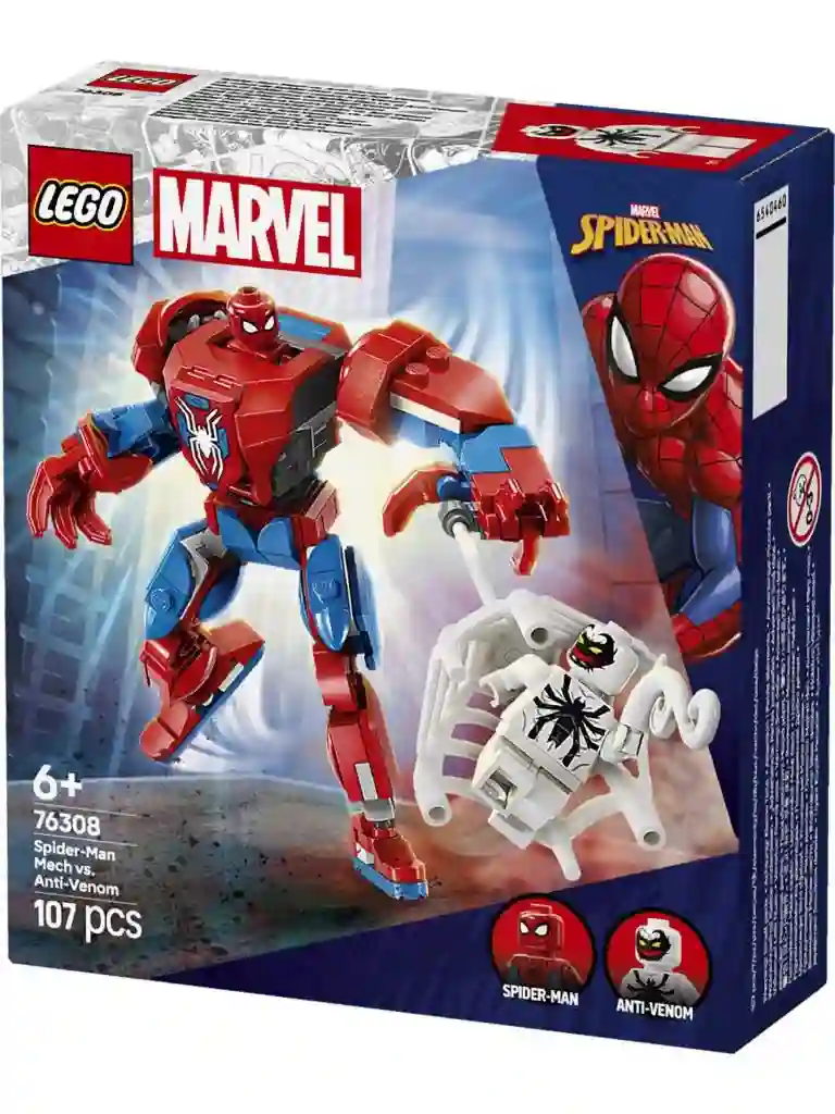 LEGO® 76308 Armadura Robótica de Spider-Man vs. el Anti-Venom