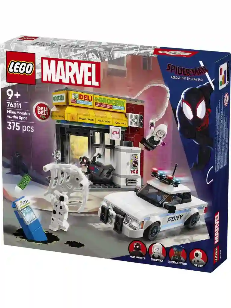 LEGO® 76311 Multiverso Arácnido: Miles Morales vs. Mancha
