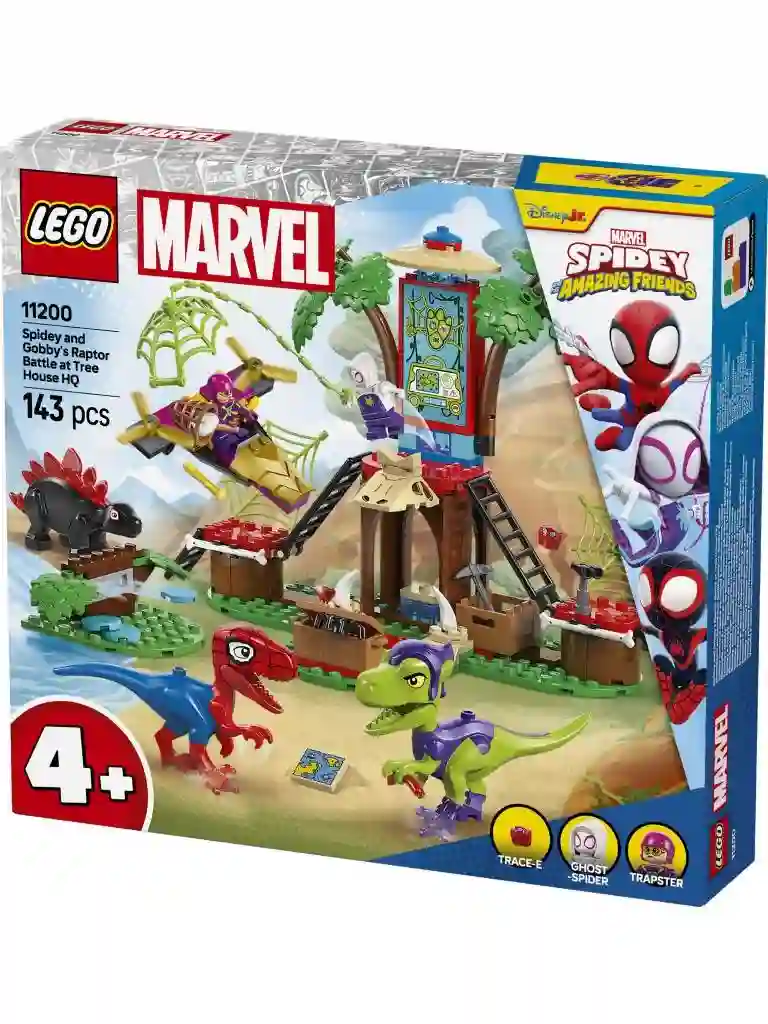 LEGO® 11200 SPIDEY Y GOBBY: BATALLA DE RAPTORES EN LA BASE DE LA Casa del Árbol