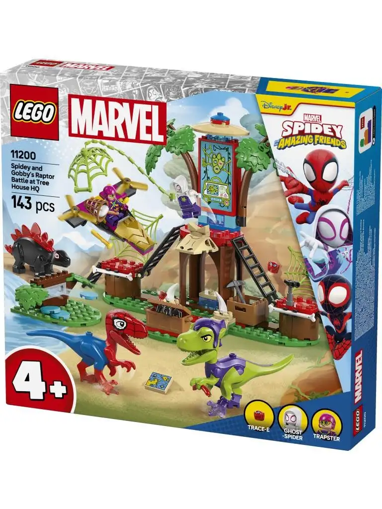 LEGO® 11200 SPIDEY Y GOBBY: BATALLA DE RAPTORES EN LA BASE DE LA Casa del Árbol