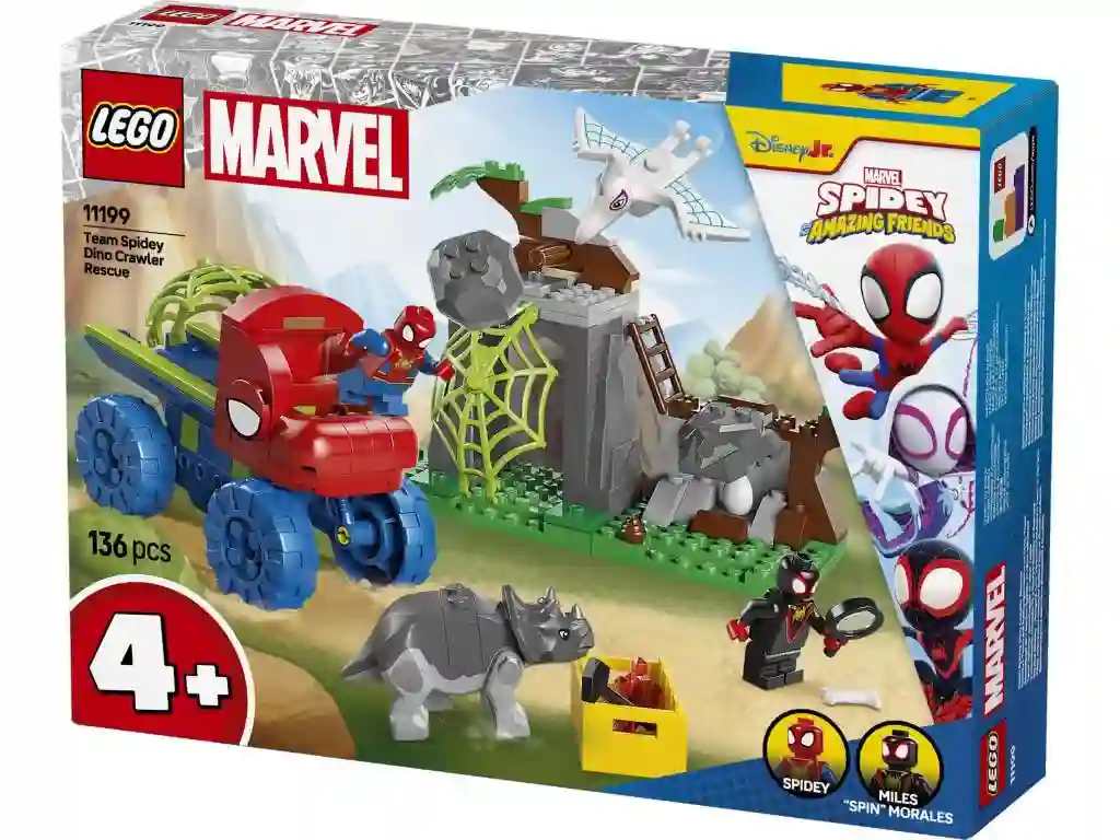LEGO® 11199 TODOTERRENO DINOSAURIO Y EQUIPO SPIDEY AL Rescate