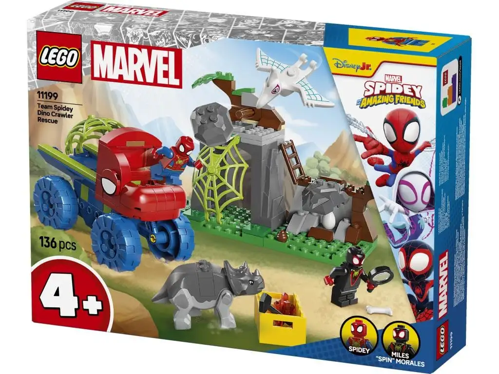 LEGO® 11199 TODOTERRENO DINOSAURIO Y EQUIPO SPIDEY AL Rescate