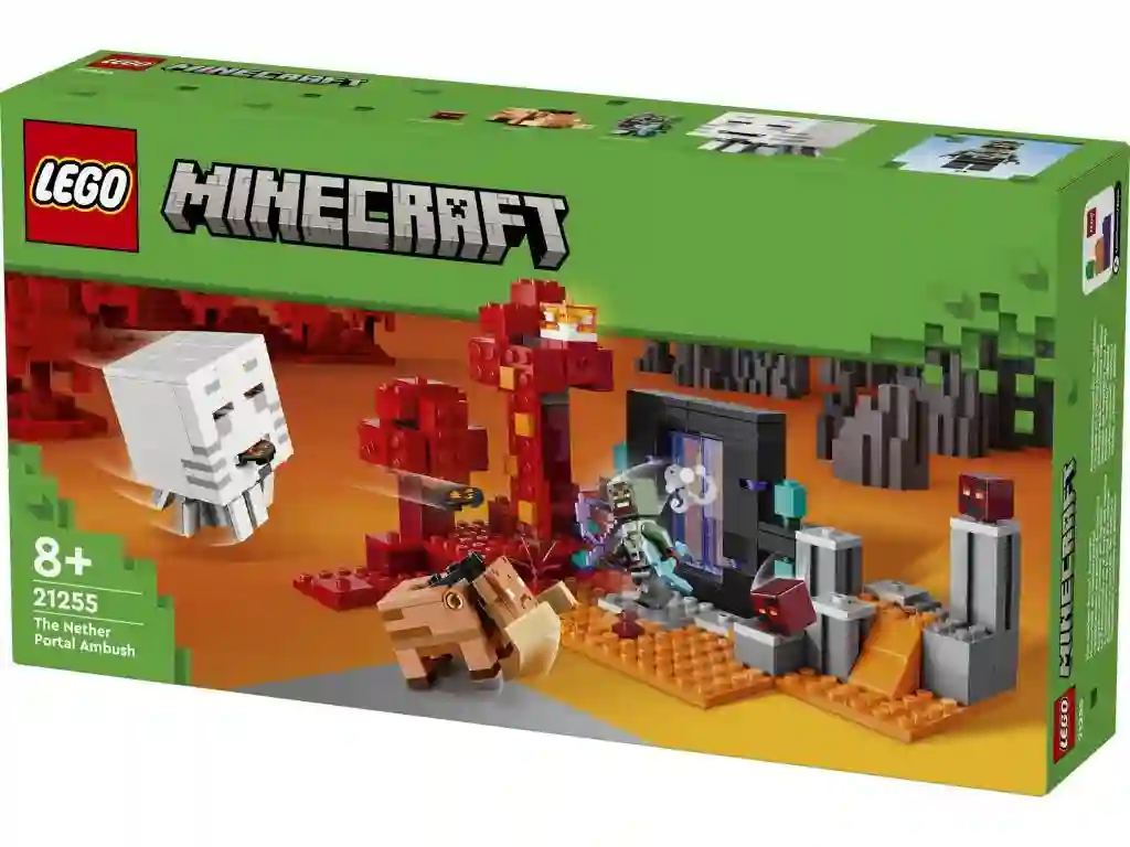 LEGO® 21255 La Emboscada en el Portal del Nether