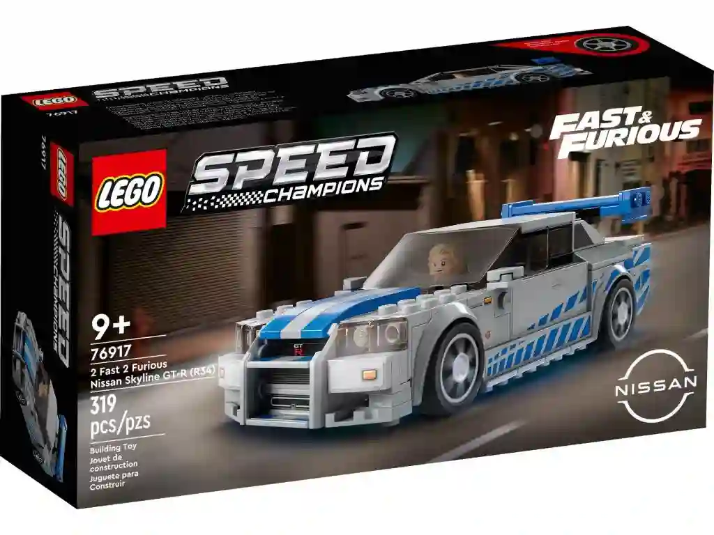 LEGO® 76917 Nissan Skyline GT-R (R34) de 2 Fast 2 Furious
