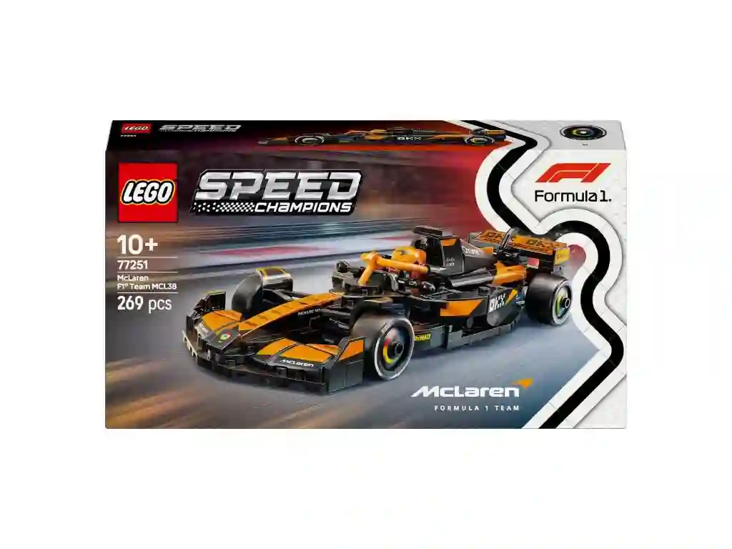 LEGO® 77251 Coche de Carreras McLaren F1® Equipo MCL38