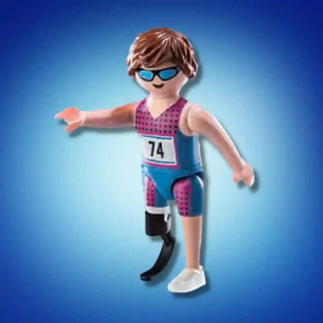 PlayMobil® 70939 Sobre Identificado Atleta Paralímpico