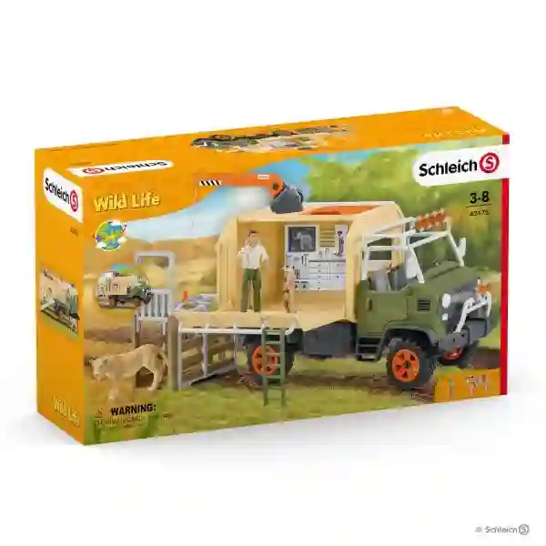 Schleich® 42475 Camión de Salvamento de Animales Grande