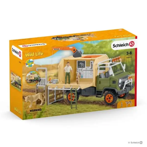Schleich® 42475 Camión de Salvamento de Animales Grande