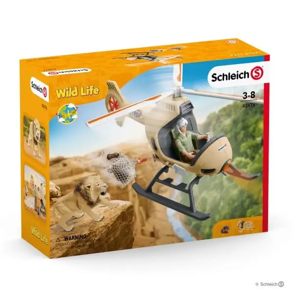 Schleich® 42476 Helicópero de Salvamento de Animales