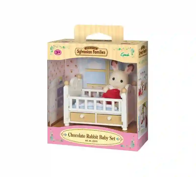 SF 5017 Set Bebé Conejo Chocolate