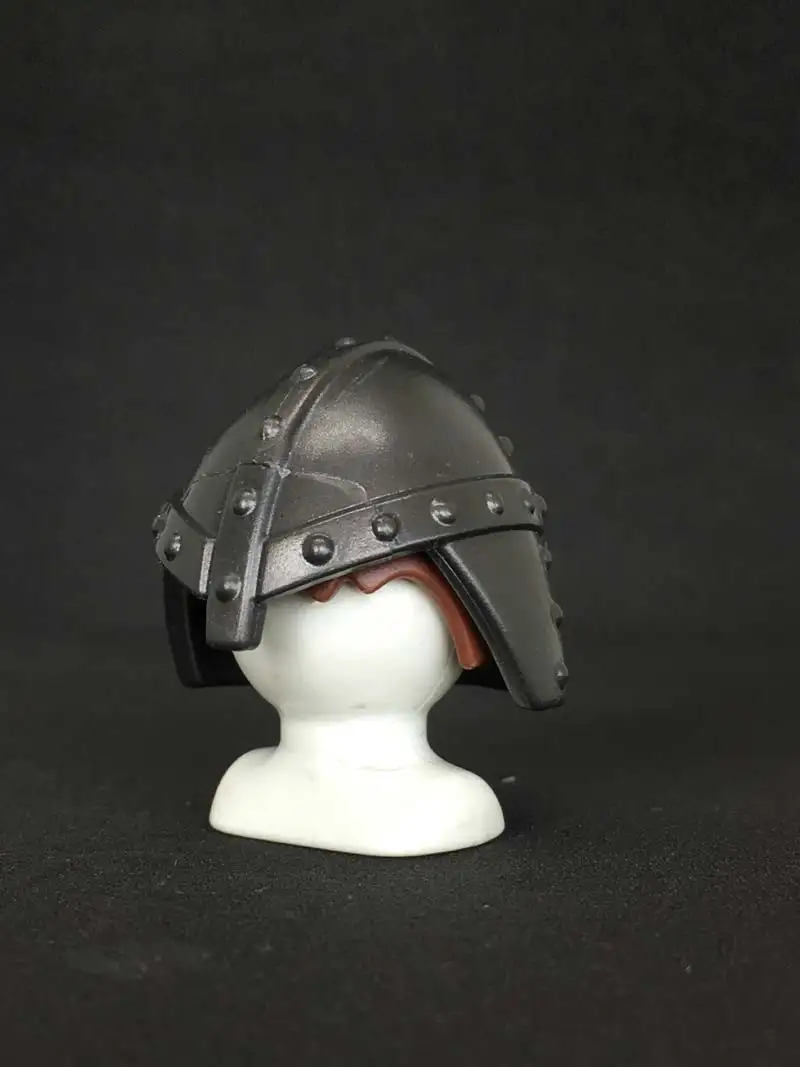 CASCO_0030, CASCO ACERO OSCURO Protector de Nariz