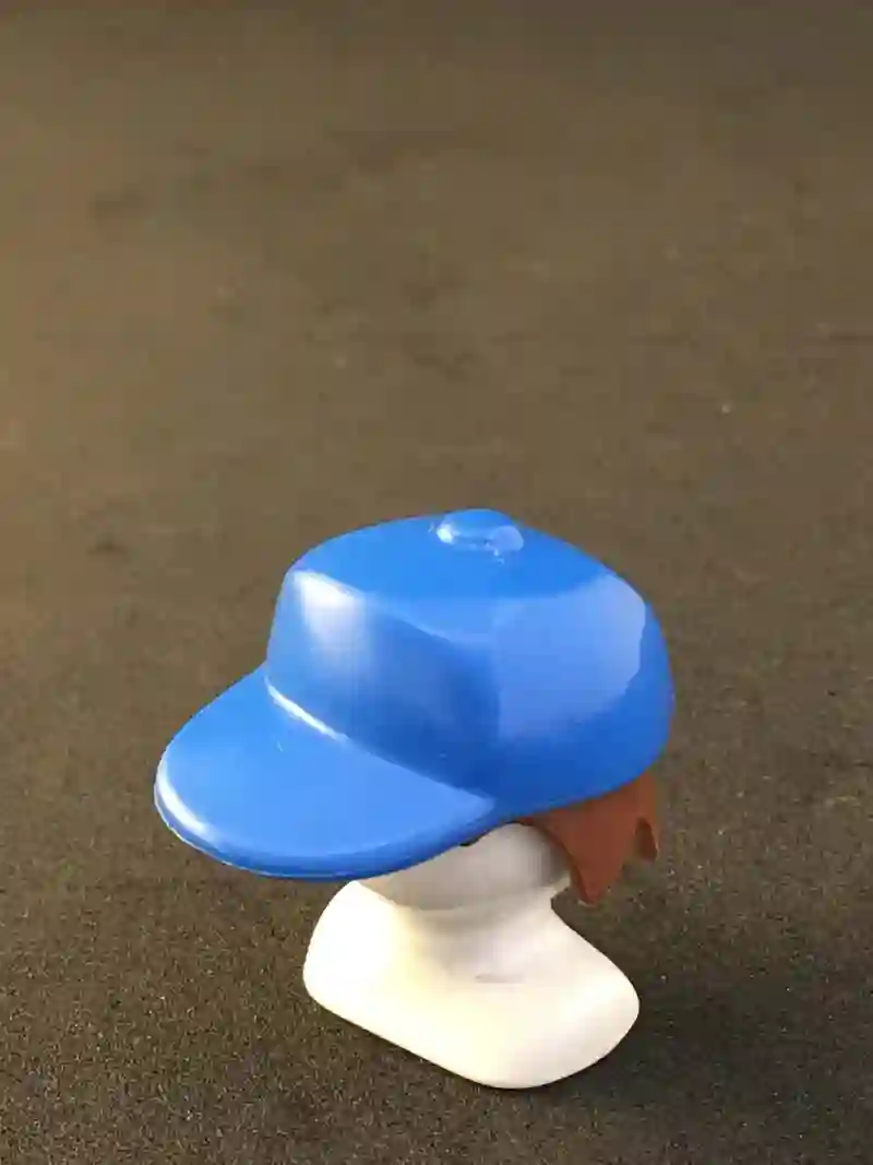 Sombero_0063, Gorra Visera Azul Playmobil