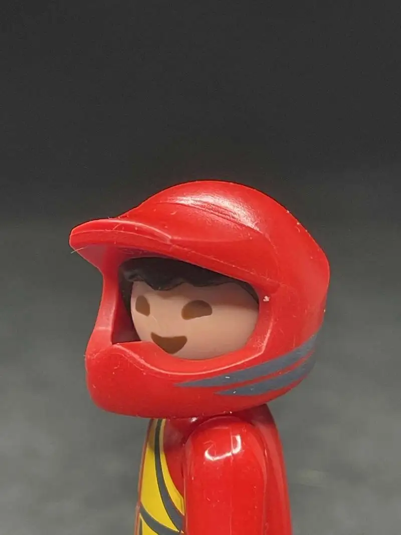 SOMBRERO_0369 Casco Integral Moto Niño Rojo