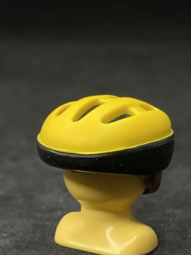 Sombrero_0410 Casco bicicleta negro/amarillo