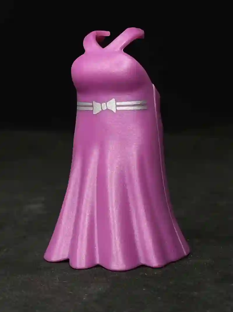 VES0061 Vestido Largo Evasé Tirantes Figura Delgada Malva Cinturón Lazo Plata