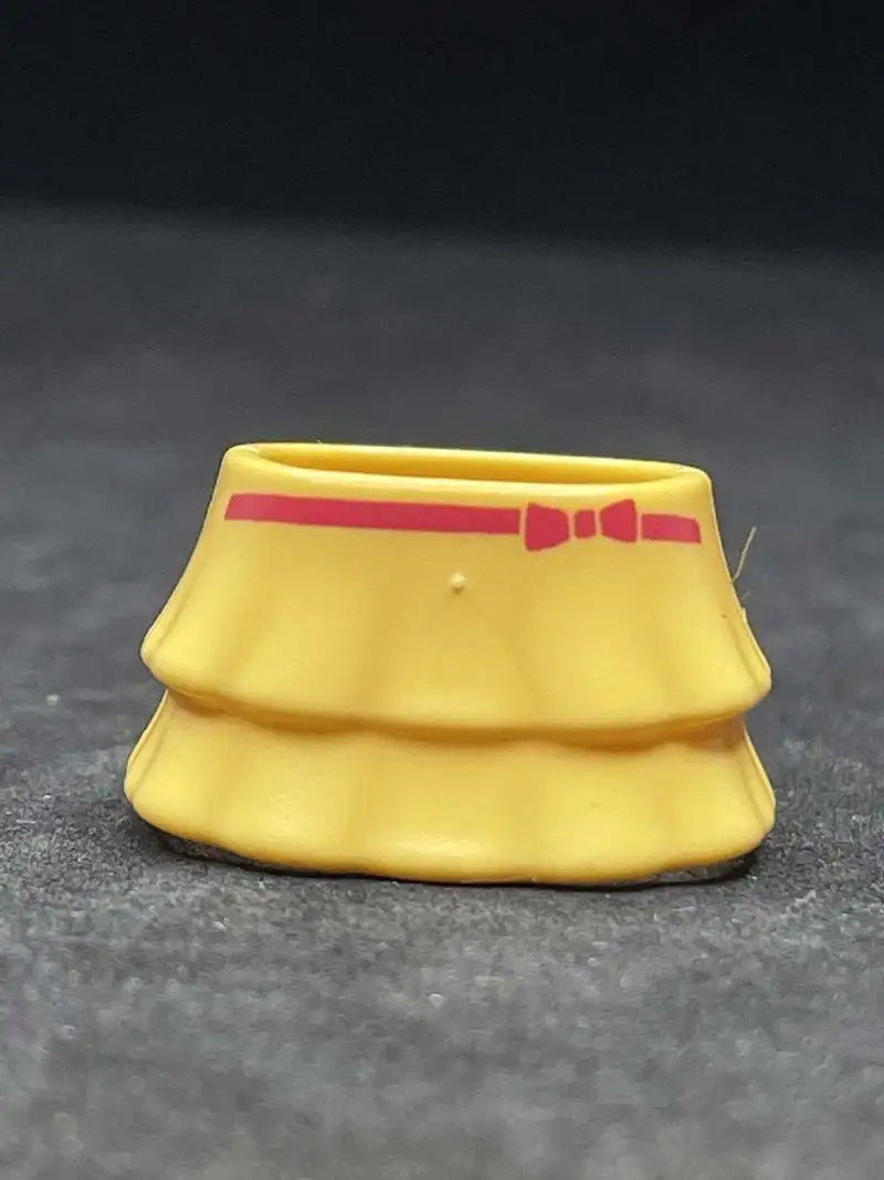 VES0063 Minifalda Volantes Figura Delgada Vainilla Cinturón Rosa