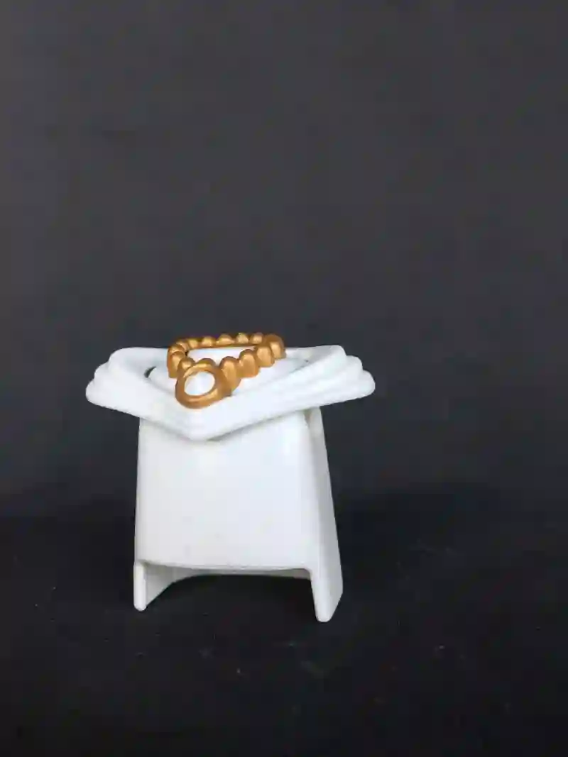 CUELLO_0036, Cuello Dama Collar Blanco