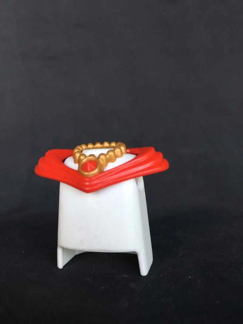 CUELLO_0039, Cuello Dama Collar Rojo