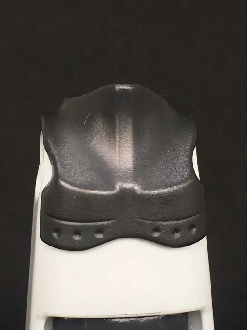 CUELLO_0083 Cuello Protector Pecho Acero Oscuro