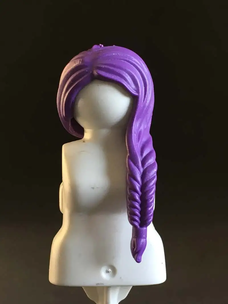 PL_0142 Pelo Trenza Delantera Morada