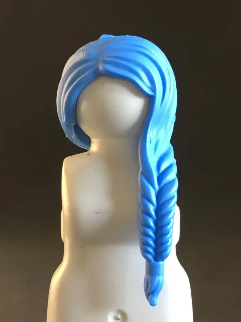 PL_0144 Pelo Trenza Delantera Azul