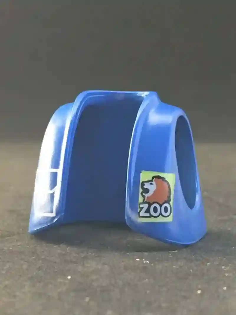 Torso_0063 Chaleco Corto Zoo Azul