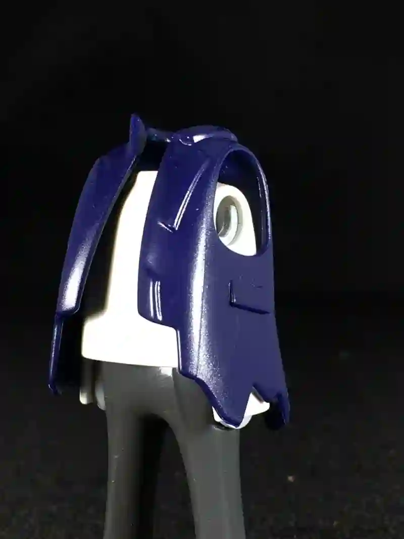 TORSO_0082 Chaqué  Jirones Marino
