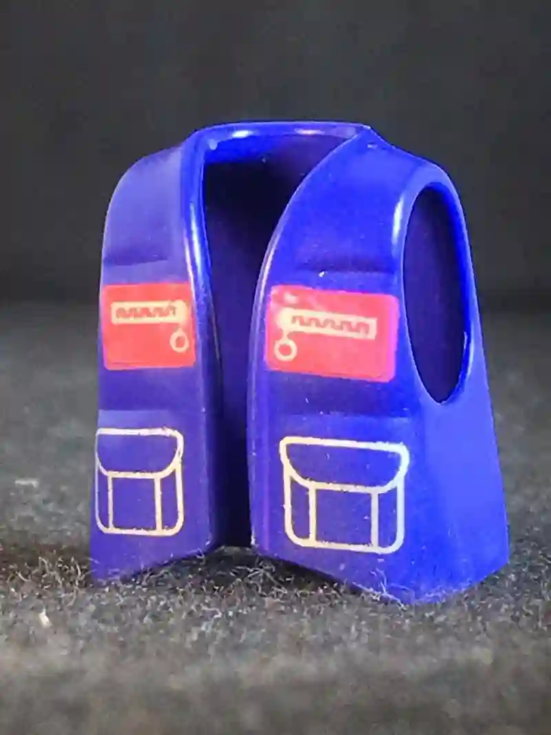 Torso_0158 Chaleco Azul Mecánnico
