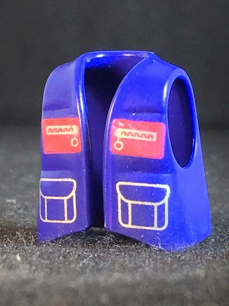 Torso_0158 Chaleco Azul Mecánnico