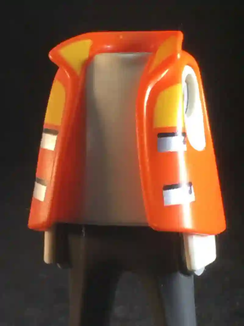 Torso_0221 Chaqueta Emergencias Naranja