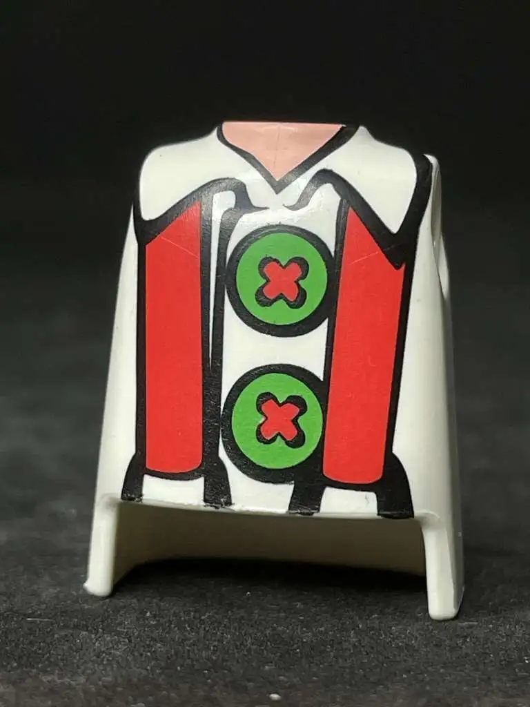TORSO_0394 Torso Blanco Payaso