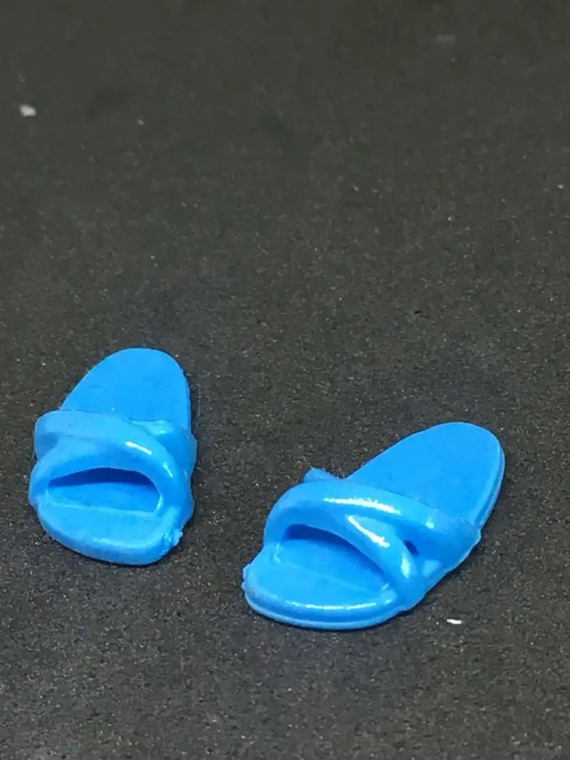 MC_0211 Chanclas Adulto Silicona Azul Playmobil