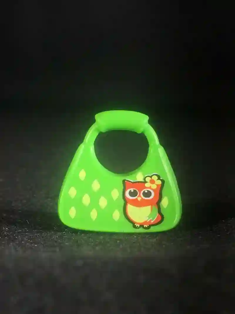 MC_0285 Bolso Mano Asa Verde Búho