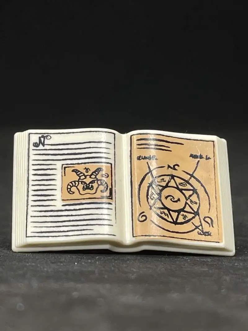 MC_1011 Libro Abierto Crema Zodiacos