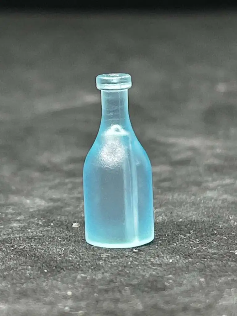 MC_1075 Botella Azul Turquesa Translucido
