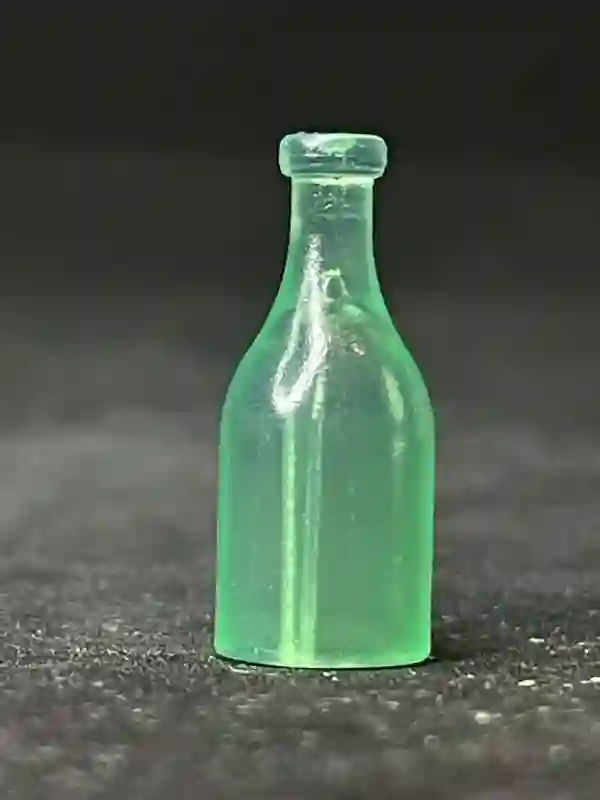 MC_1250 Botella translucida Verde