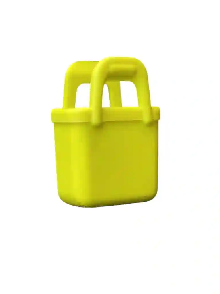 MC_1707 Bolsa de Compra Amarillo Lima