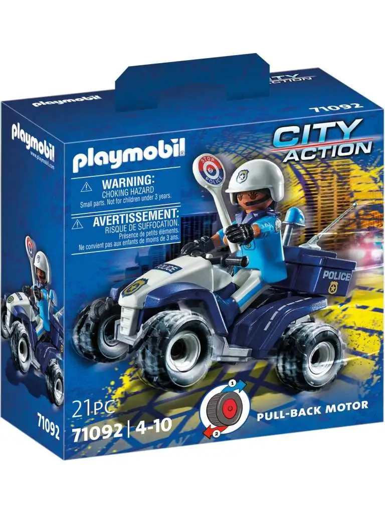 PlayMobil® 71092 Policía - Speed ​​Quad