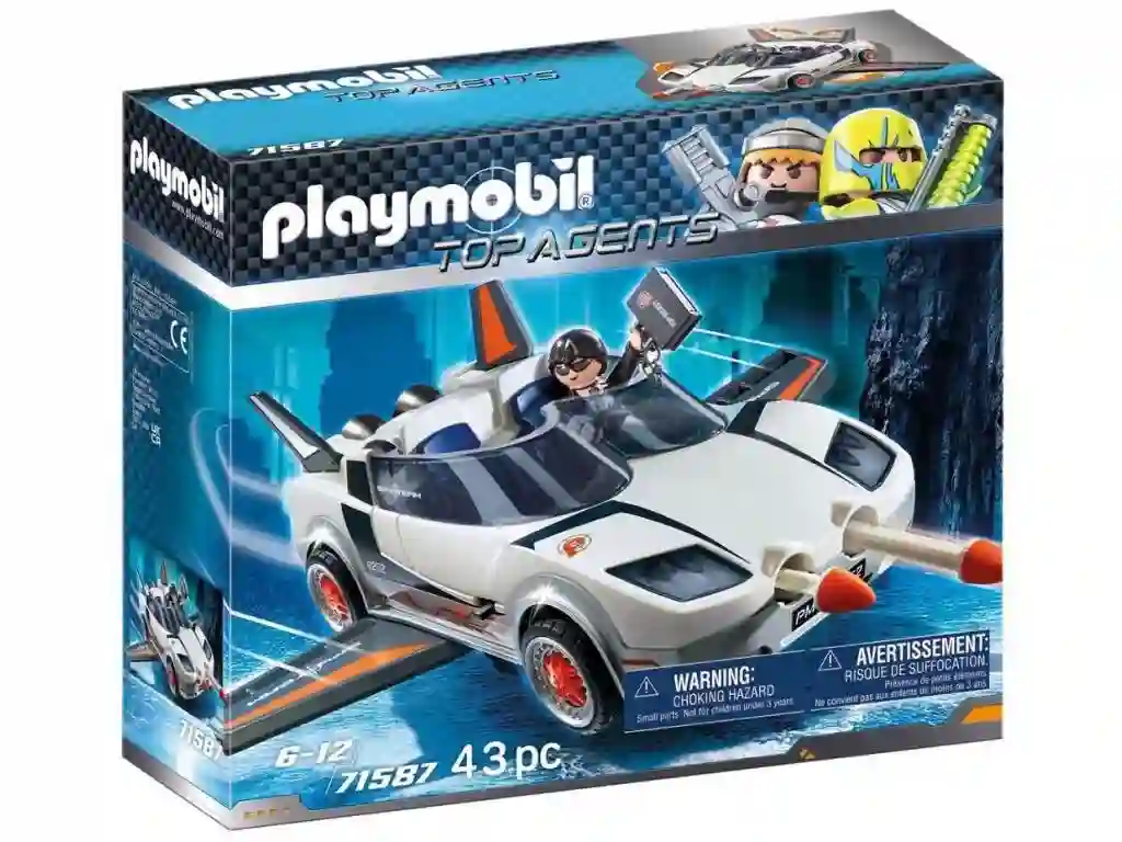 Playmobil® 71587 Agente Secreto y Racer