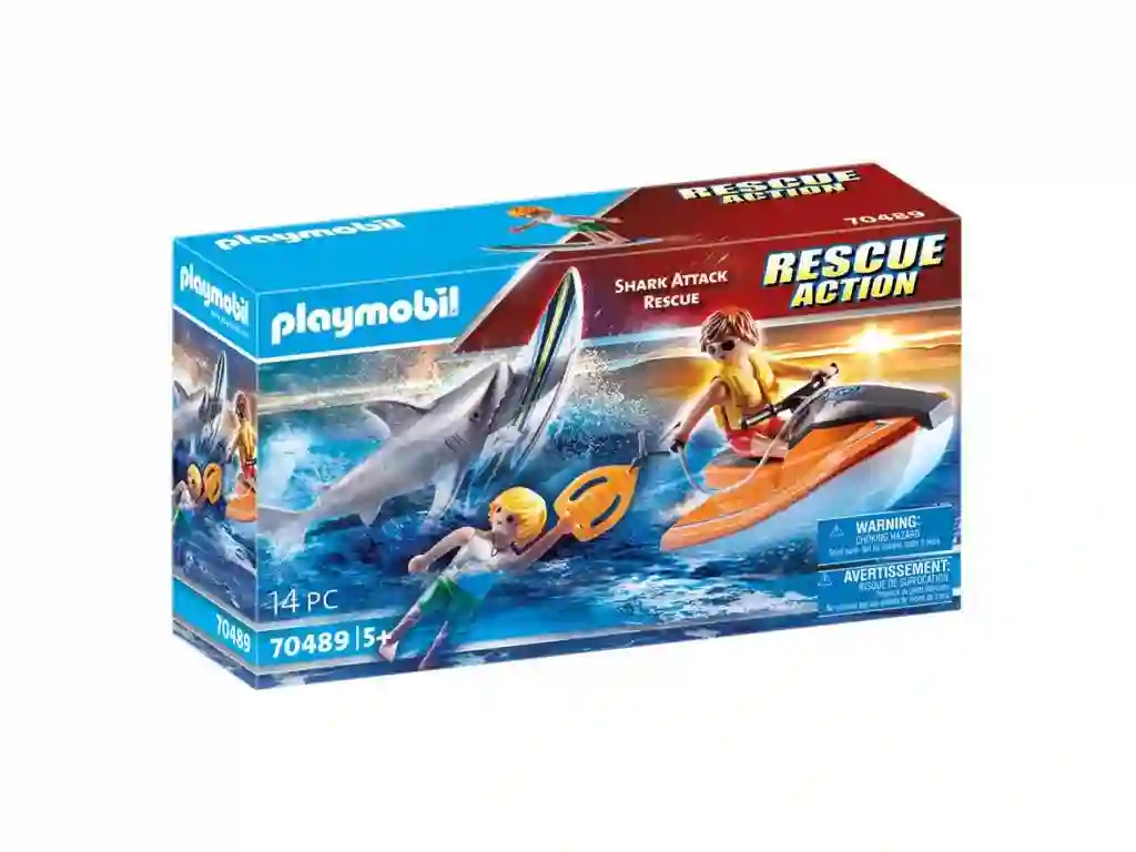 Playmobil® 70489 Shark Attack Rescue