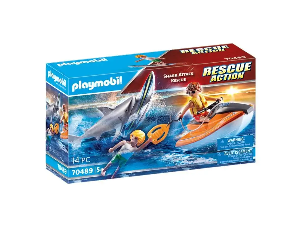 Playmobil® 70489 Shark Attack Rescue