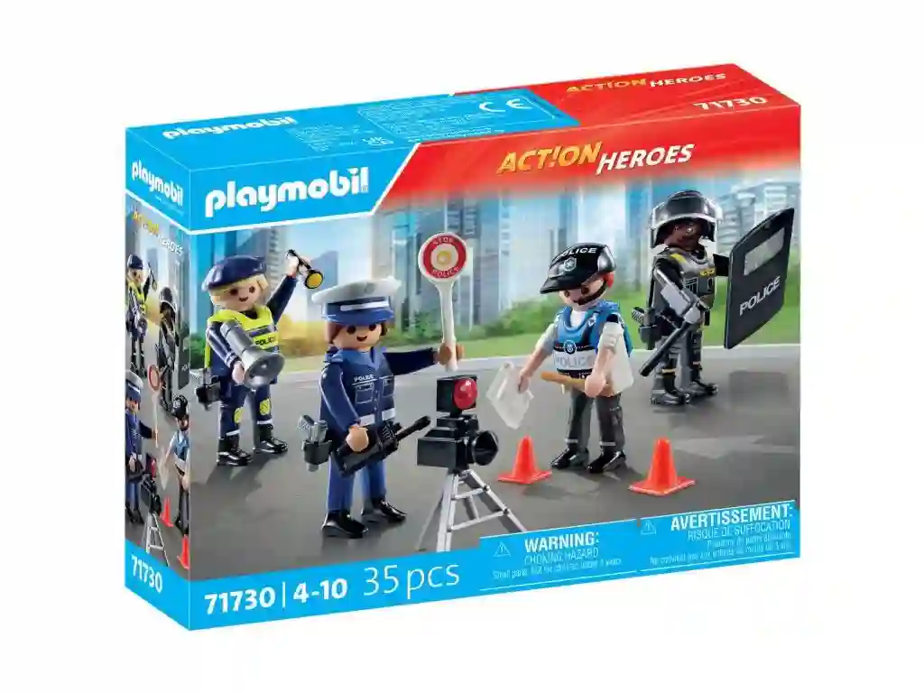 PlayMobil® 71730 Set Figuras de Policía