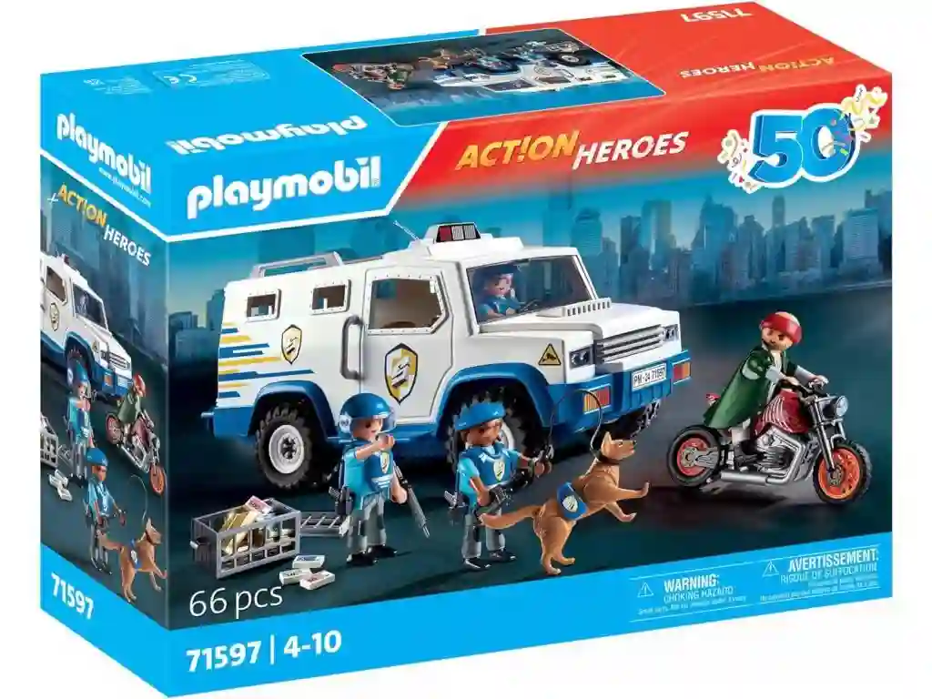 PlayMobil® 71597 Transportador de Dinero