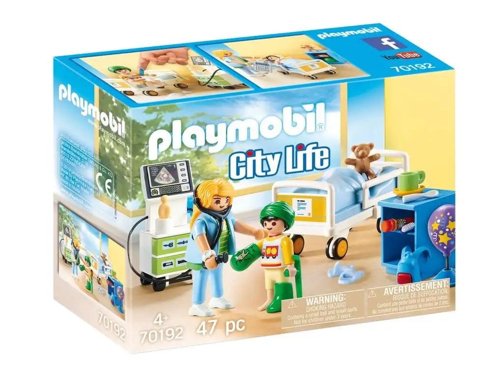 PlayMobil® 70192 Sala de Hospital Infantil