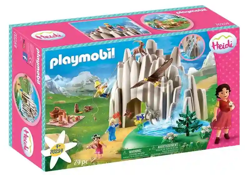 PlayMobil® 70254 Lago Con Heidi, Pedro y Clara