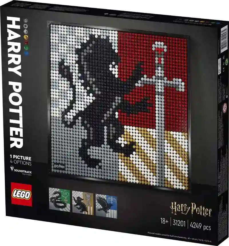 LEGO® 31201 Harry Potter™ Hogwarts™ Crests